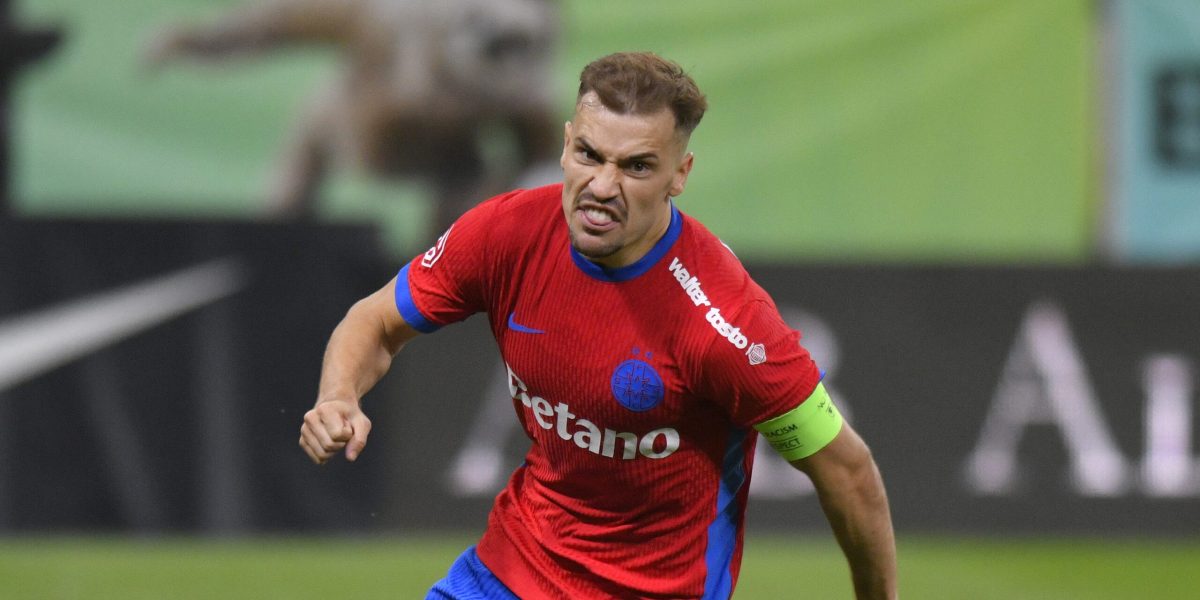 Olaru, căpitanul FCSB, atinge borna 300 în Superliga! Debut acum 10 ani