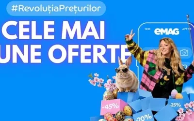 eMAG lansează campania „Revoluția Prețurilor”, cu reduceri la diverse produse și tombole cu premii