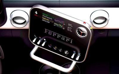 Ferrari sfidează trendul touchscreen-urilor și revine la butoanele fizice În timp ce industria auto se îndreaptă spre designuri interioare minimalistice, cu ecrane tactile uriașe, Ferrari merge pe un drum diferit, preferând butoanele și comenzile fizice