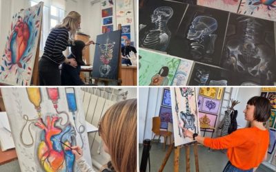 O expoziție realizată de elevi de la Liceul de Arte „Margareta Sterian” Buzău va aduce arta mai aproape de pacienții Spitalului Județean de Urgență din Buzău