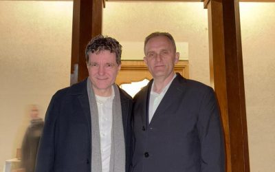 Nicușor Dan, vizită-surpriză la mănăstire. Fotografie cu liderul PSD