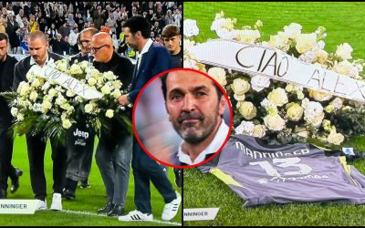 Buffon, îngenuncheat de emoție: Comemorare cutremurătoare pentru colegul de la Juventus