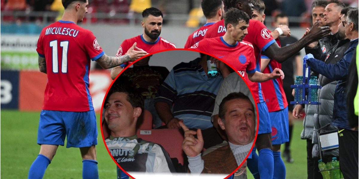 Becali, furios după FCSB – Oțelul: „O echipă care dormea pe teren”!