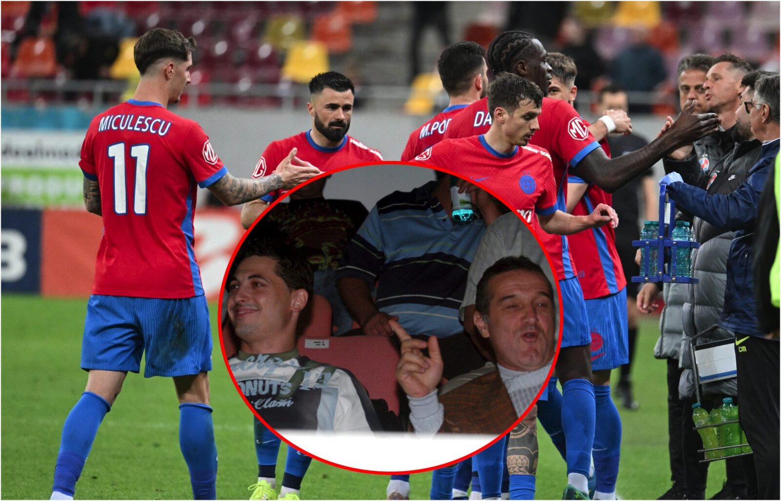 Becali, furios după FCSB – Oțelul: „O echipă care dormea pe teren”!
