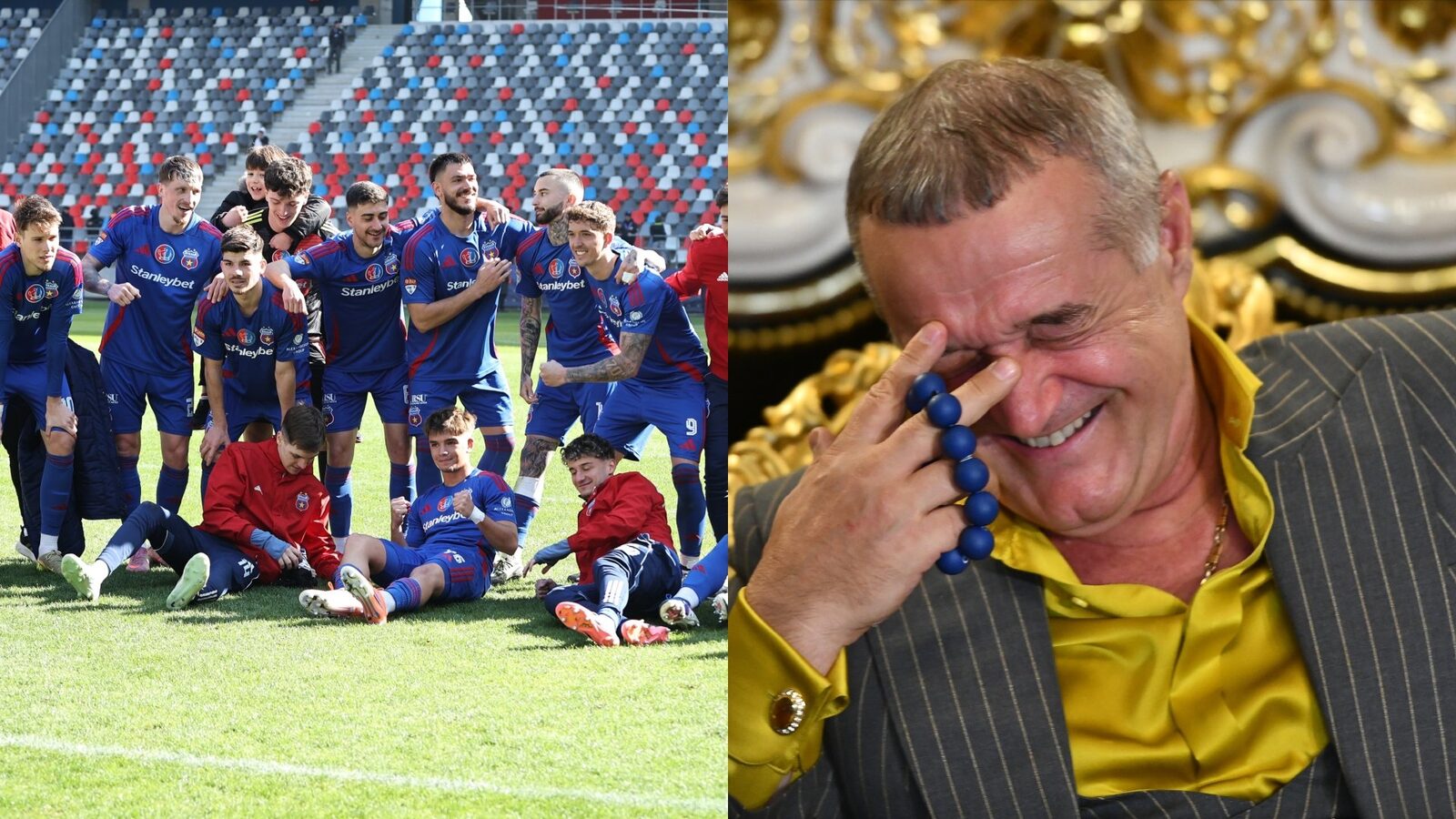 Becali vrea ca Steaua să devină a doua echipă a FCSB