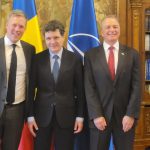 Nicușor Dan, față în față cu secretarul Armatei SUA, Dan Driscoll