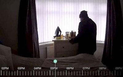 Român prins cu baby monitor după un jaf de 100.000 de lire