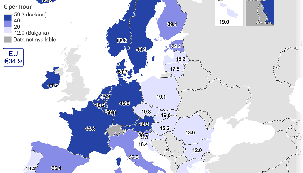 Românii muncesc mai mult, salariile – rușinea Europei, arată Eurostat