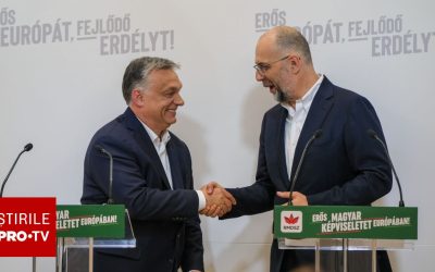 Kelemen Hunor, umăr lângă Orban în ultima zi de campanie. „Șeful ardelenilor”