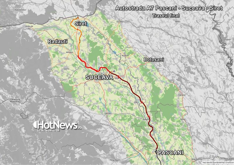 Asocierea dintre firme românești și o companie de construcții din Ucraina va construi două tronsoane de drum expres în județul Suceava, parte a unui proiect finanțat prin mecanismul Uniunii Europene SAFE