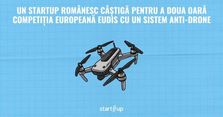 SkyHunter, cu sistem anti-drone, obține finanțare