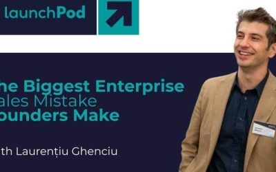 Lansare LaunchPod: Laurentiu Ghenciu despre rolul crucial al vânzătorului