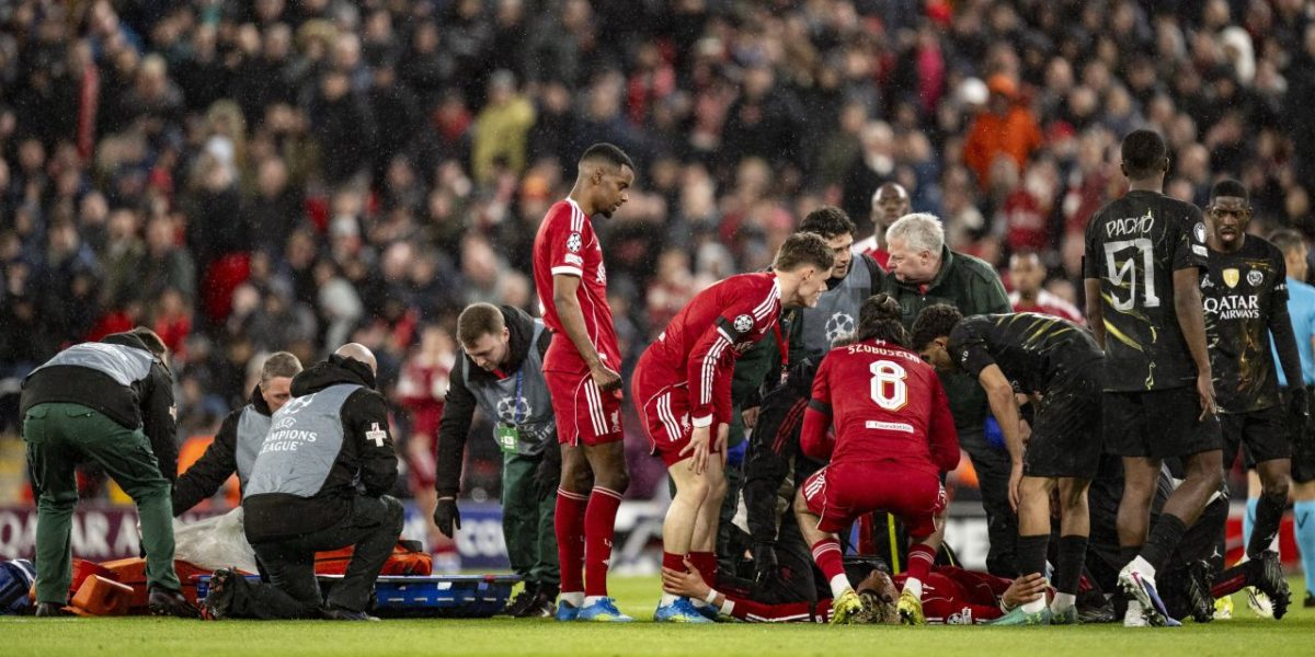 Accidentare HORROR în Liverpool – PSG: Englezii, ȘOCAȚI de ce s-a întâmplat