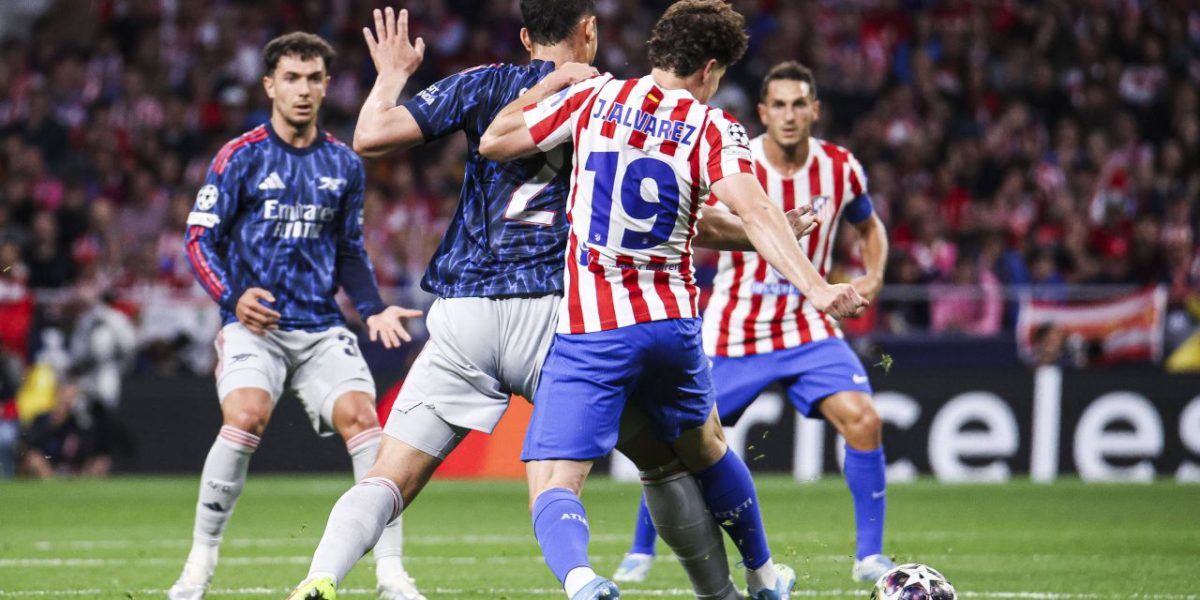 Atletico Madrid și Arsenal, remiză cu scântei în UEFA Champions League