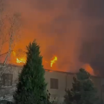 Incendiu devastator de Paște la Mănăstirea Bistrița din Vâlcea