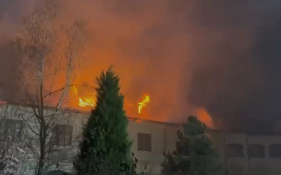 Incendiu devastator de Paște la Mănăstirea Bistrița din Vâlcea