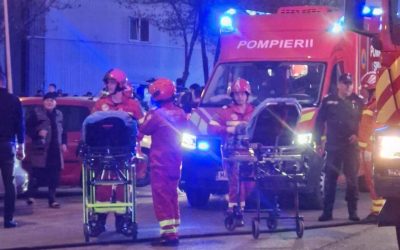 Evacuare masivă în Constanța: 157 de persoane, date afară de Primărie