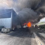 Incendiu violent în Sălaj: Fum gros, mesaj Ro-Alert emis urgent