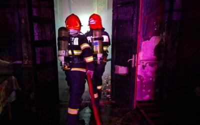 Incendiu devastator: O mamă și fiul său au murit în flăcări