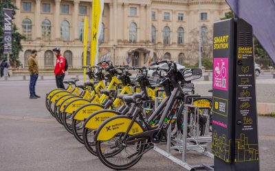 i’Velo, sistemul de bike-sharing din București, a fost relansat cu peste 450 de biciclete disponibile, inclusiv modele electrice, în 26 de stații fizice și 60 virtuale, alături de o aplicație mobilă