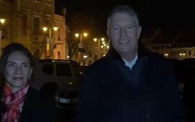 Iohannis, la slujba de Înviere în Sibiu: ”Sărbători Pascale binecuvântate”