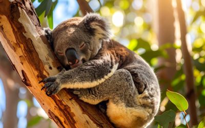 Test de cultură: De ce koala nu se dezlipește de copaci