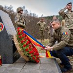Lari Brînzan, în Bosnia, la comemorarea tatălui erou căzut în ’90