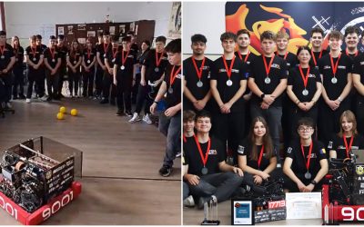 Delta Force Arad, la vânătoare de fonduri pentru Mondialul de robotică