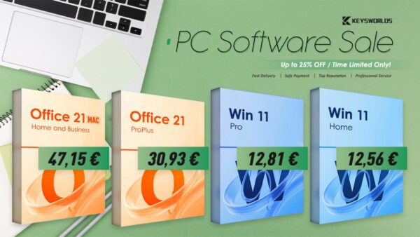 Microsoft Office 2021 pe viață, 30€: Windows 11, preț ISTORIC – 12€!