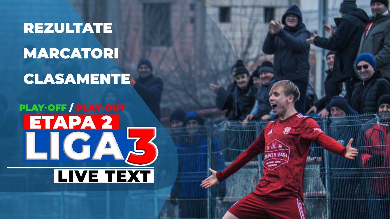 Rezultate explozive în Liga 3: Ce echipe visează la promovare și cine se zbate în play-out?