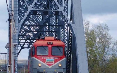 România, pas uriaș: Prima locomotivă trec Prutul în Republica Moldova