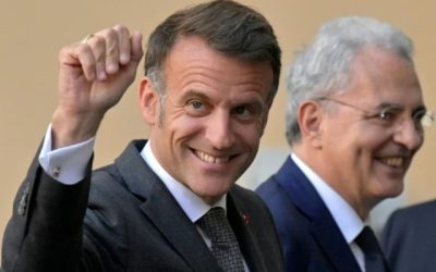 Președintele francez Emmanuel Macron a sosit joi la Roma, urmând să fie primit vineri de Papa Leon al XIV-lea, la aproape un an de la alegerea primului Papă american