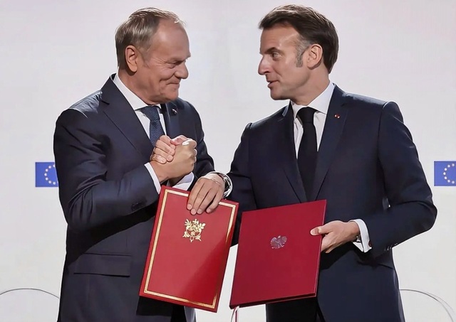 Macron și Tusk, discuții secrete la Gdansk despre strategia nucleară