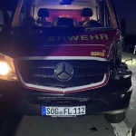 Român AVARIAZĂ o autospecială rară în Germania: Pompierii, blocați!