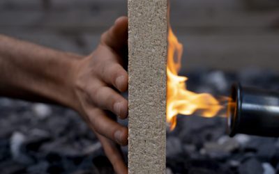 Material ignifug din rumeguș, cu un ingredient-surpriză din pepene
