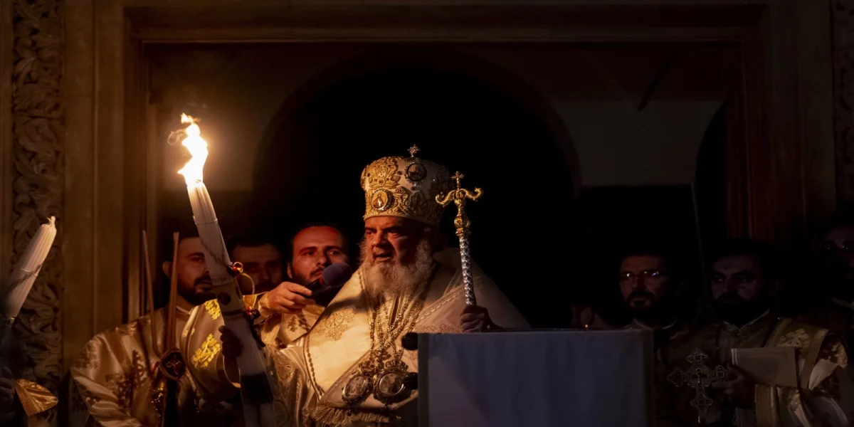 VIDEO: Slujba Învierii la Catedrala Patriarhală din București, transmisă live