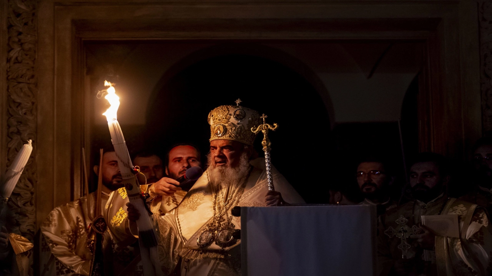 VIDEO: Slujba Învierii la Catedrala Patriarhală din București, transmisă live