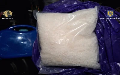 Cetățean polonez, arestat cu 50 kg de droguri „cristal” în România
