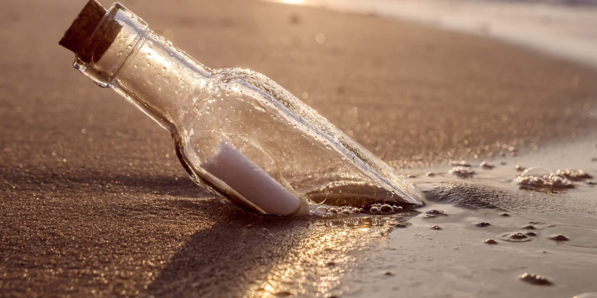 Șanse mici să găsești un mesaj în sticlă: Un mister marin vechi