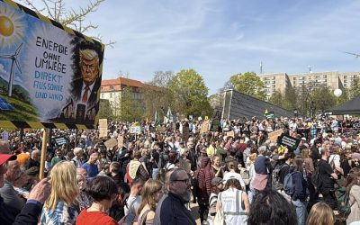 Mii de germani, pe străzi: Protest față de politicile energetice