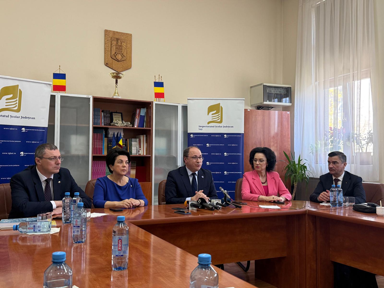 Gafa URIAȘĂ a ministrului Educației la Iași: A greșit nota la Bac de DOUĂ ori
