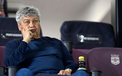 Fanii Rapidului au arătat respect pentru Mircea Lucescu printr-un moment emoționant, înainte de duelul cu U Cluj București – Atmosfera din Giulești a fost marcată de un puternic sentiment de solidaritate
