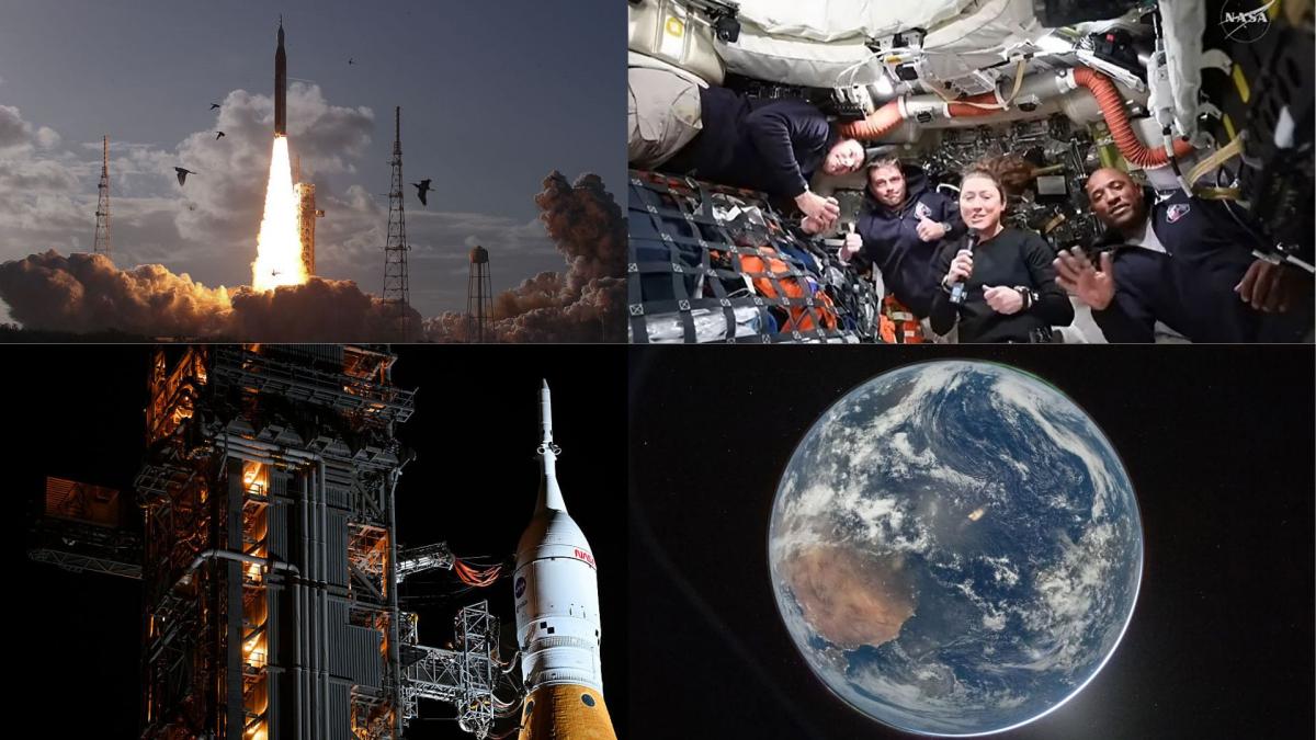 NASA publică imagini spectaculoase cu pământul văzut din capsula orion, după misiunea artemis 2