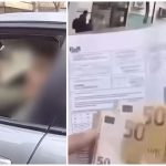 Șoferiță prinsă ÎNCERCÂND să MITUIASCĂ un polițist ÎN București, flagrant filmat