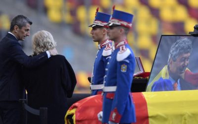 Nicuşor Dan, explicații despre absența la catafalcul lui Mircea Lucescu