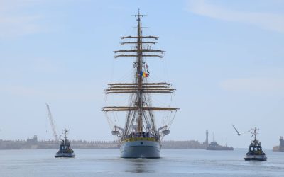 Mircea, în marș internațional: Nava Școală părăsește portul Constanța pentru 5 luni