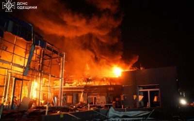 Atac cu drone: Rusia lovește masiv orașul odea