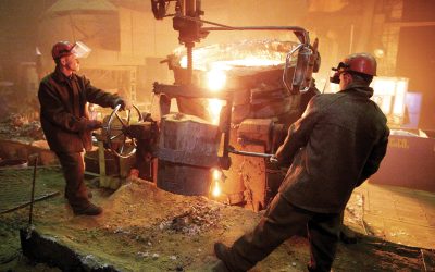 Producția industrială, salt spectaculos în februarie, dar vine furtuna