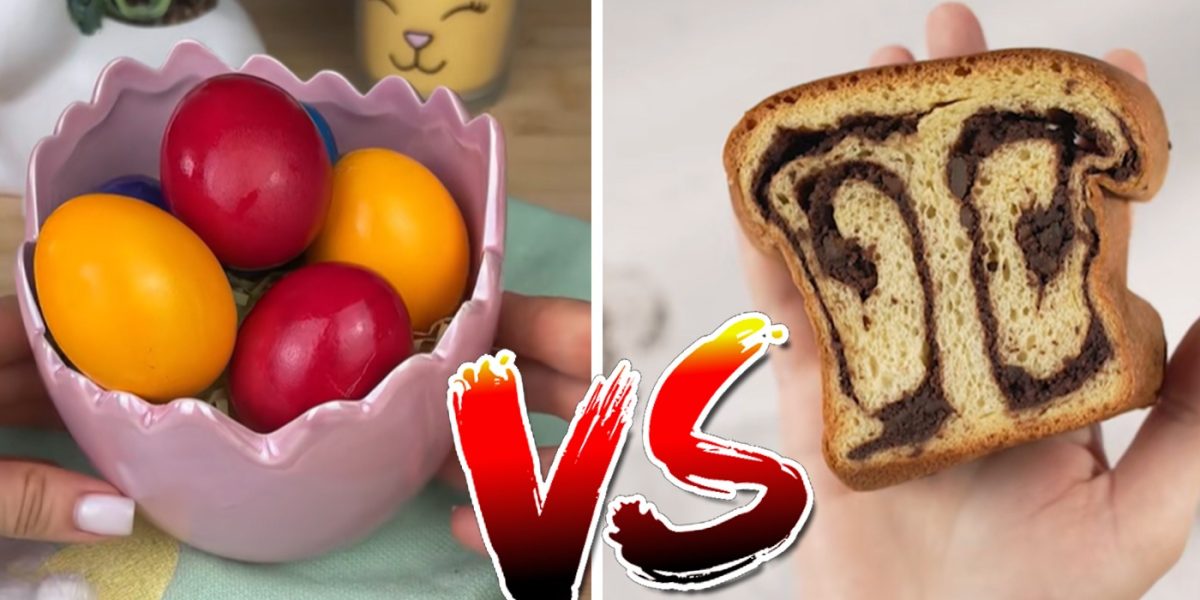 Ouă fierte sau cozonac: Verdictul nutrițional. Ce alegem de Paște?