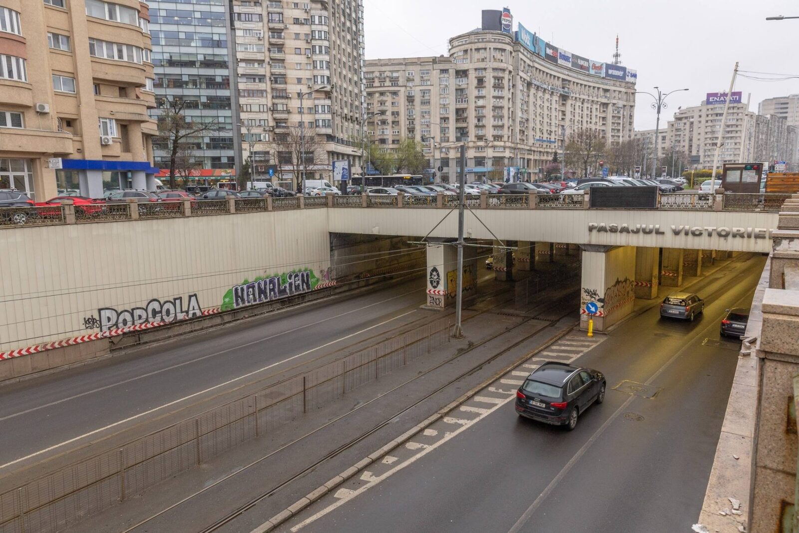 Primăria Municipiului București anunță că Pasajul Victoriei intră în consolidare și modernizare